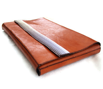 Notebooktasche 17 Zoll - Leder braun